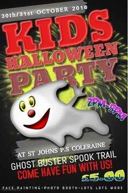 KIDS GHOST BUSTER TRAIL AND PARTY