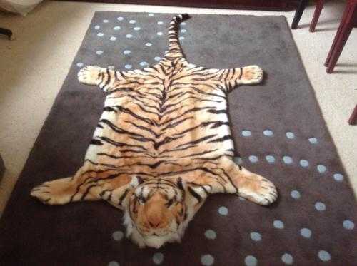 Kidsadults Novelty tiger rug