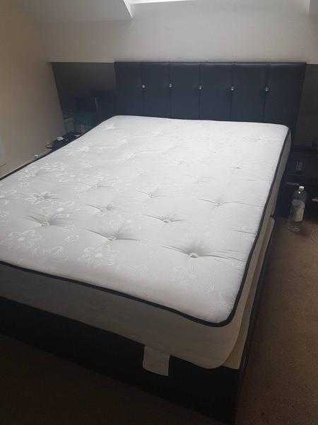 King size Bed Base  Mattress