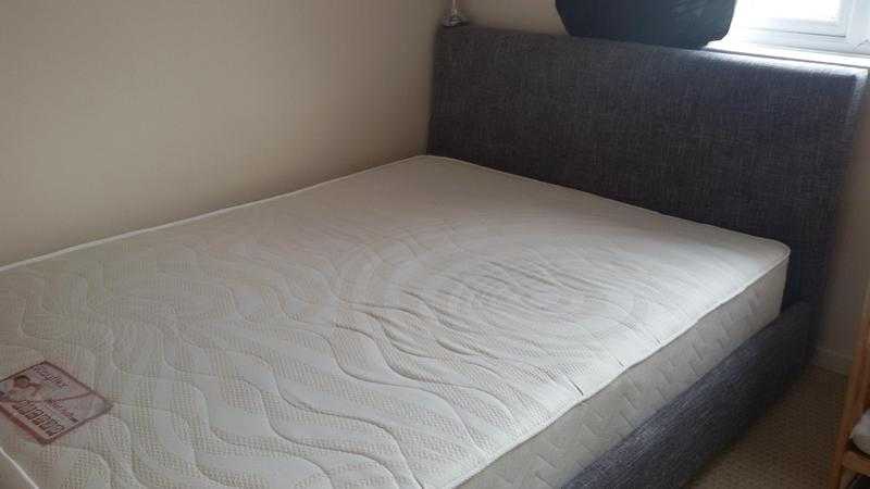 king size bed frame and mattress