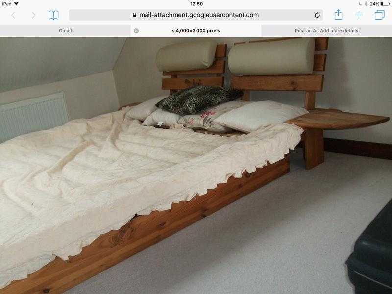 King size bed sides attachment facility