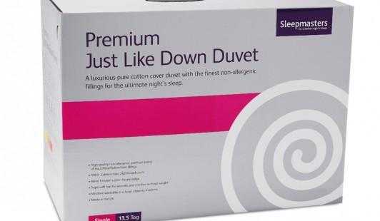 King Size Duvet - Premium Just Like Down Duvet - 13.5 tog