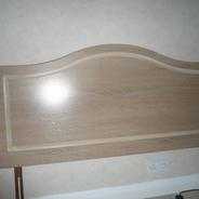 King size headboard - limed oak finish