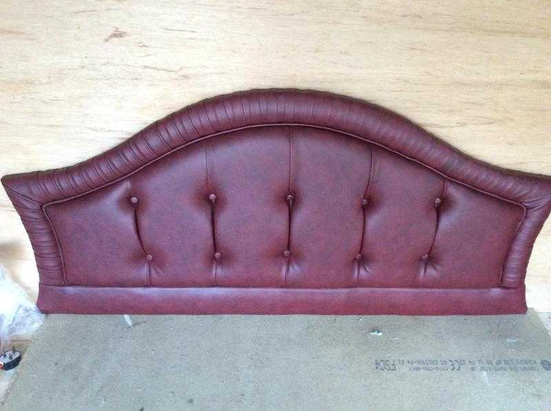 King Size Leather Headboard