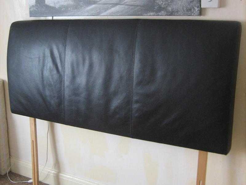 King Size Leather Headboard