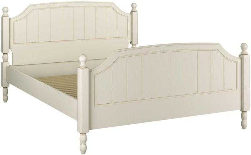 Kingstown Signature Washed Cream Bed Frame