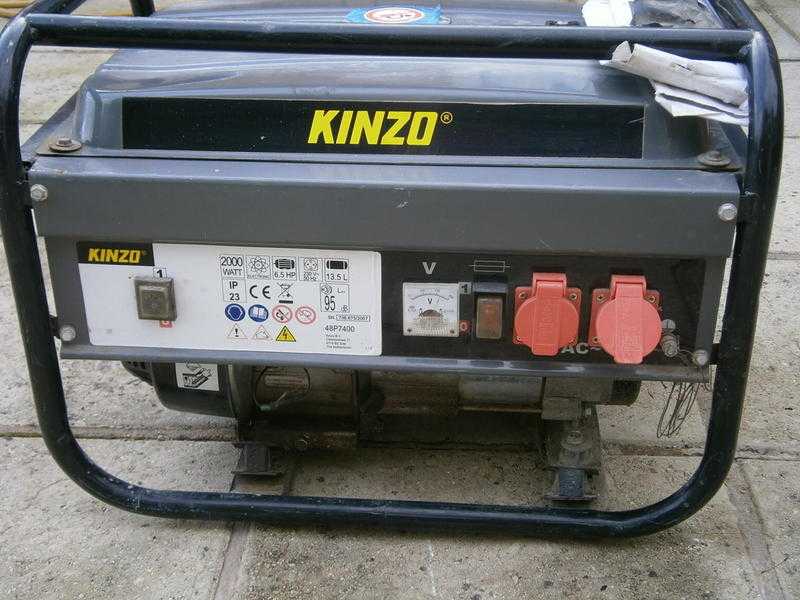 Kinzo Petrol generator 48P7400