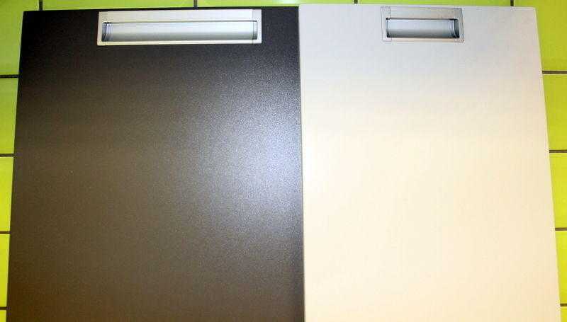 Kitchen doors with inset handles, Brand New, from the Trend Kitchen Range
