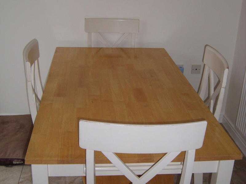 Kitchen Table and Four Chairs