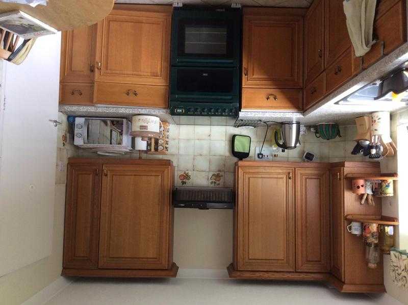 Kitchen units SOLID OAK DOORS AND DRAWER FRONTS