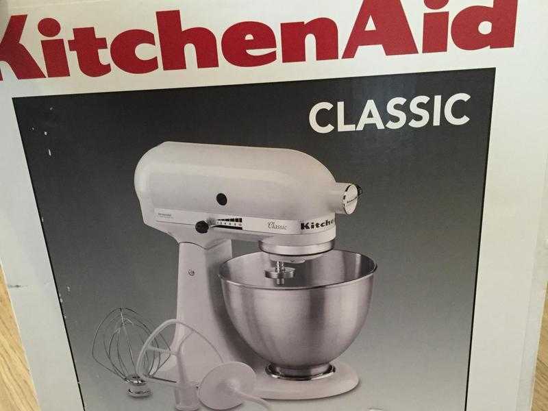 KitchenAid Mixer - Classic White - Brand New