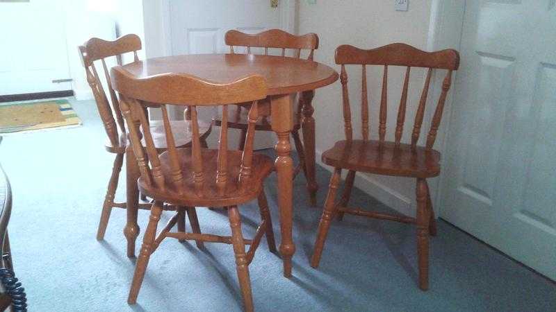 KitchenDining Table and 4 chairs