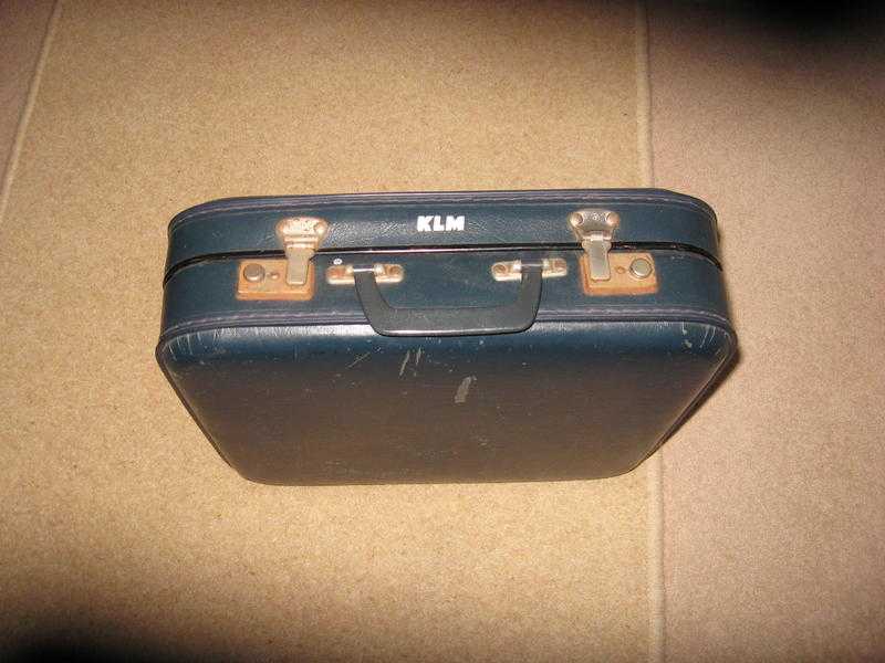 KLM Airlines suitcase Vintage Case 1950039s