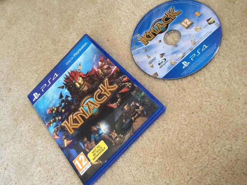KNACK PlayStation 4