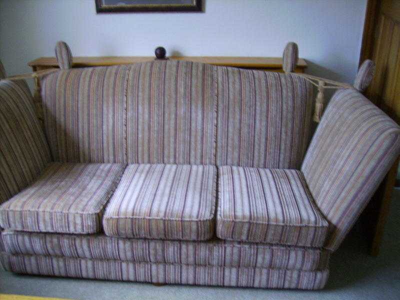 Knole suite -  beautiful original sofa and 2 matching arm chairs - perfect condition