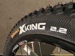 KNOOBBY BIKE TYRE, CONTINENTAL X KING 2,2 C275 (262.2)