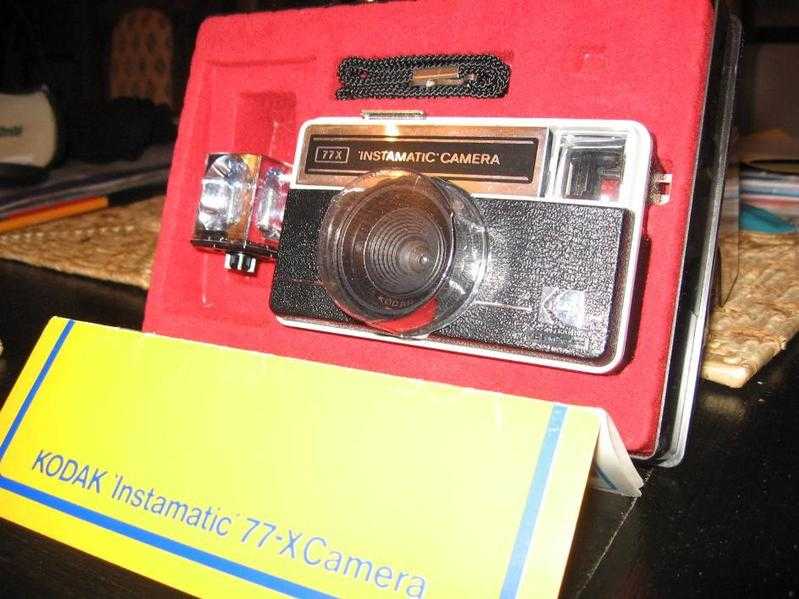 Kodak, Instamatic 77-X camera, takes 126