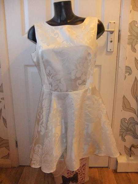 Koo Ture dress , size 14 , colour pearl