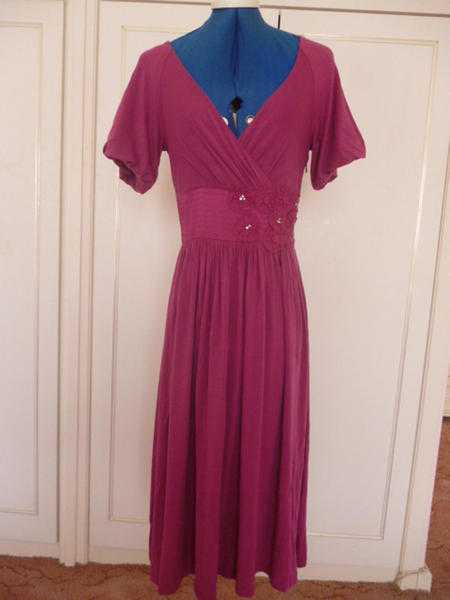 Kookai Fuchsia Pink dress Size 1 ( UK 810)- EXCELLENT CONDITION