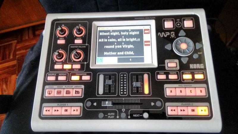 KORG MP10 pro media player 350