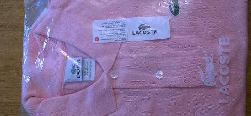 LACOSTE Polo Shirt, NEW still in original packaging