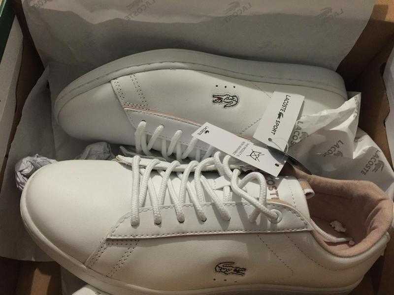 Lacoste trainers size 6 BNIB