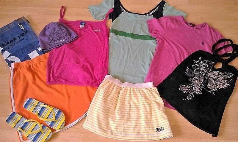 Ladies Designer Branded Mixed Bundle of Sports Wear (mixed items see pics) Size 1214 ex con