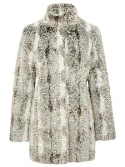 LADIES FAUX FUR COAT - NEW  NEVER WORN