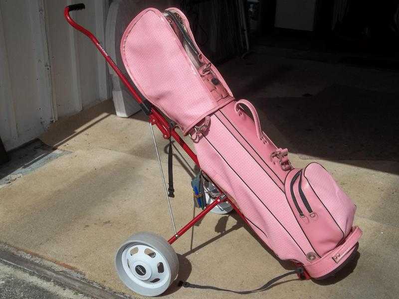 Ladies Golf Clubs  Golf Bag   Golf Trolley
