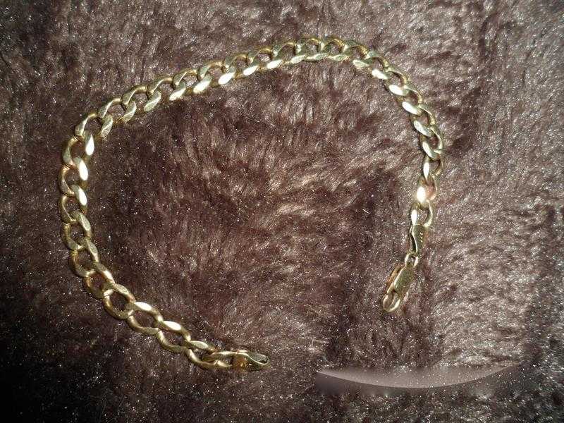 LADIES HALLMARKED 9CT GOLD BRACELET