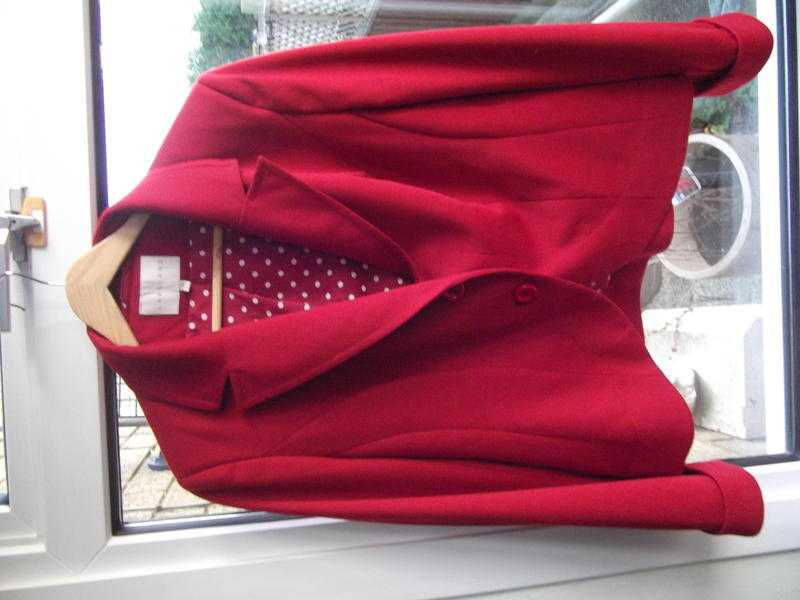 Ladies Jacket in red