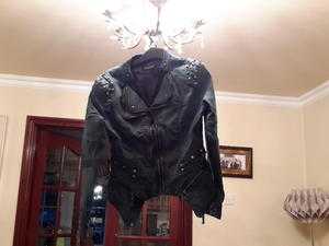 Ladies leather effect jacket for sale.