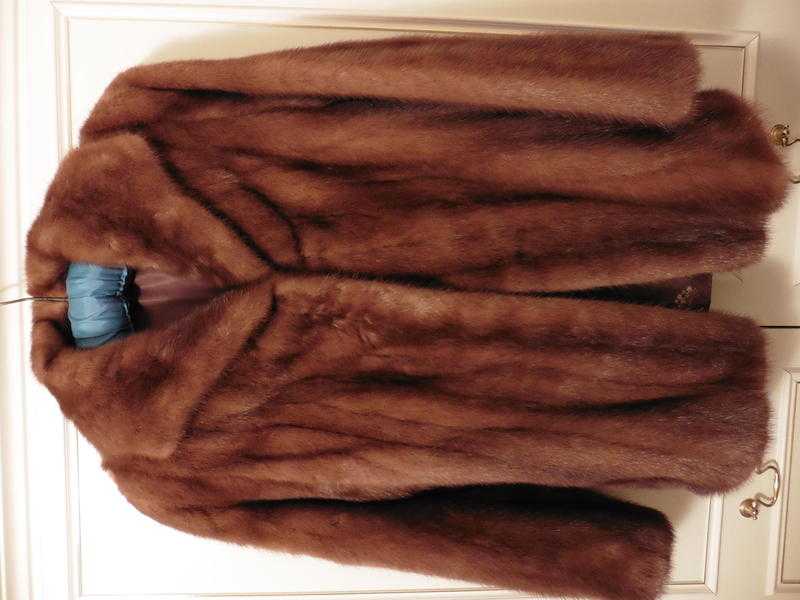 Ladies mink jacket