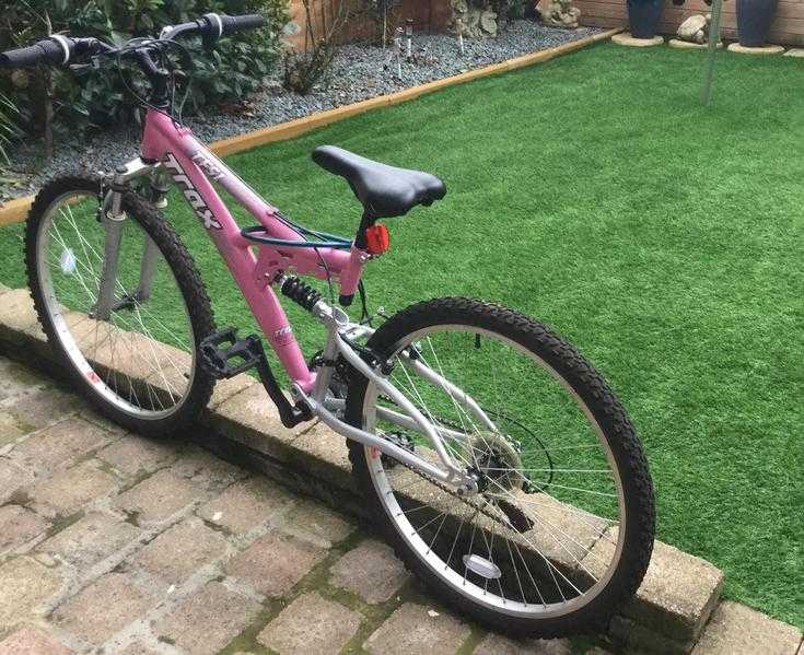 Ladies pink mountain bike