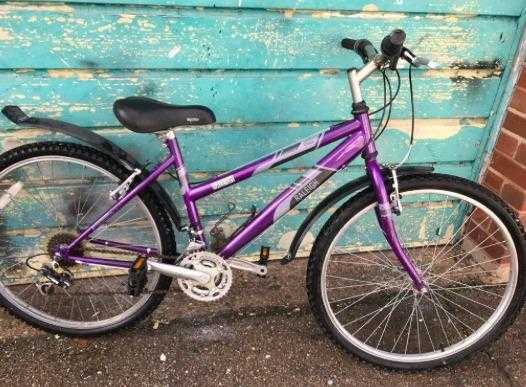 Ladies Raleigh Hybrid bike