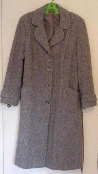 Ladies Real Wool Coat