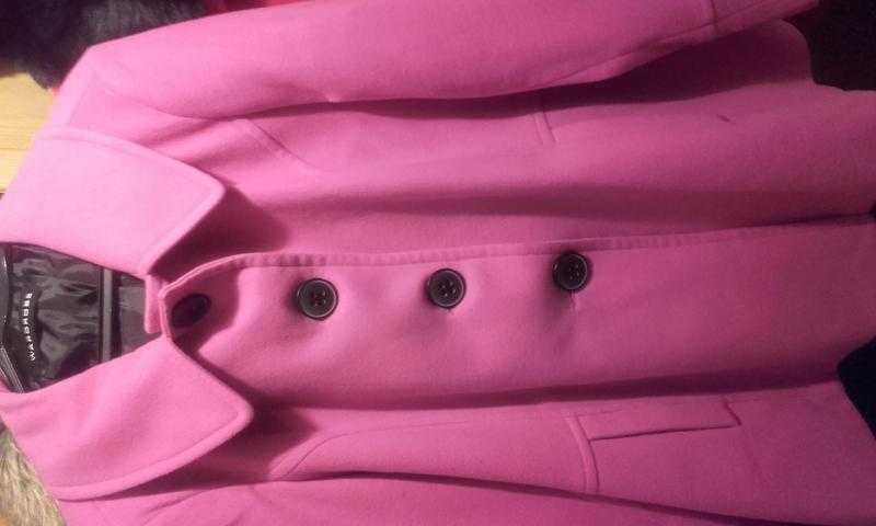 LADIES ROSE PINK COAT