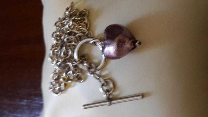 LADIES SILVER CHAIN AS GOOD AS NEW