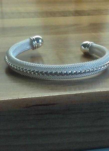 ladies sterling silver 925 bangle