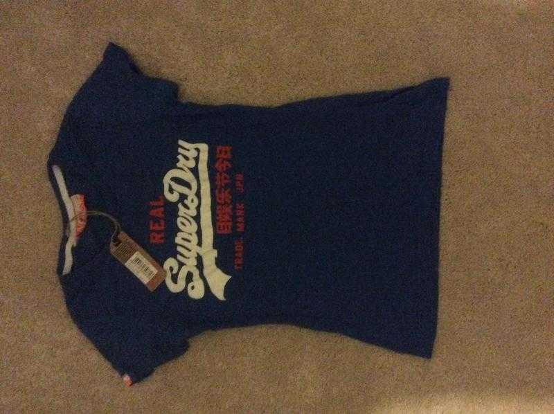 Ladies Superdry t shirt. Brand new size small