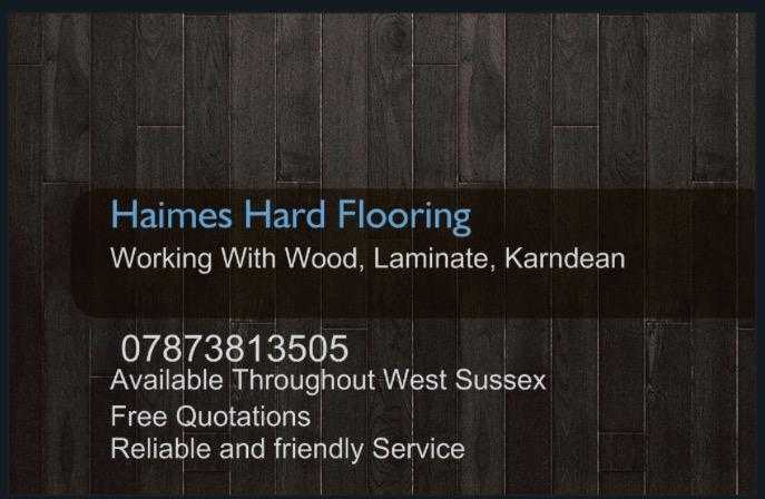 Laminate and wood floor layer