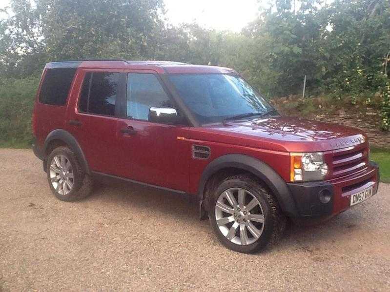 LAND ROVER DISCOVERY TDV6 HSE A, RED, 2007