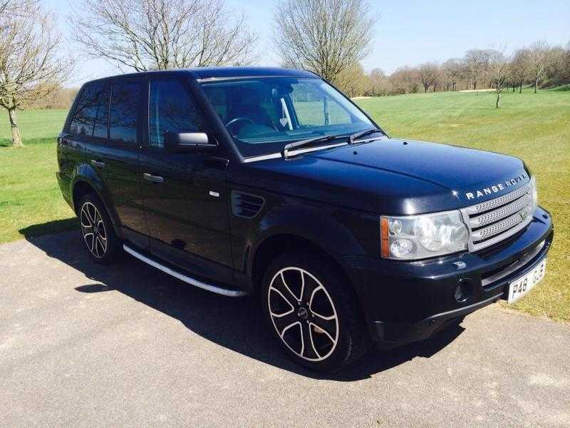 LAND ROVER RANGEROVER SPT TDV6 HSE A, BLACK, 2006