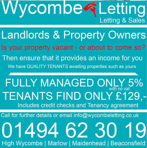 Landlords amp Homeowner We require properties in High Wycombe