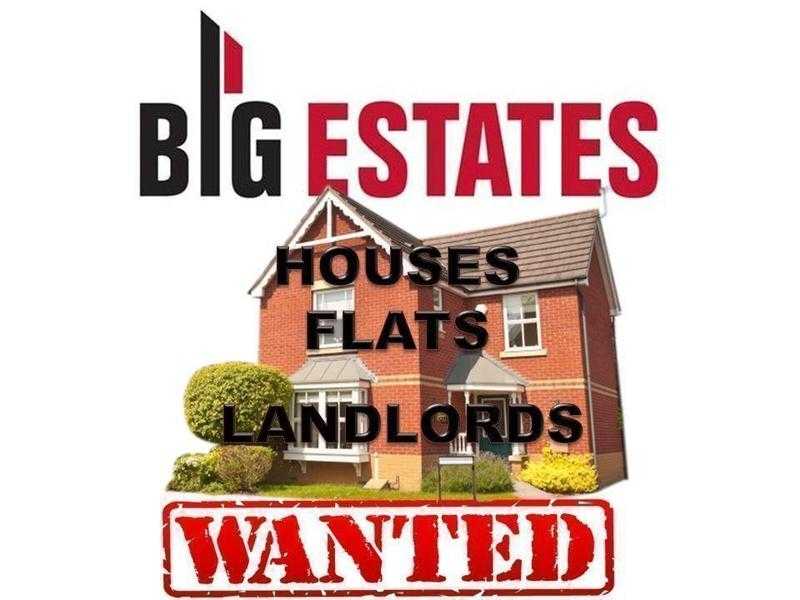 Landlords Property wanted  1 2 3 4 5 bedroom house flats rentals wanted
