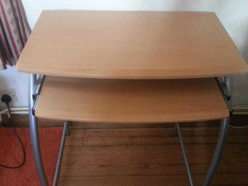 Laptop workstation, beech