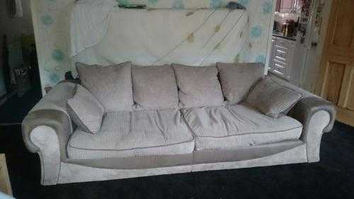 Large 4 seater sofa