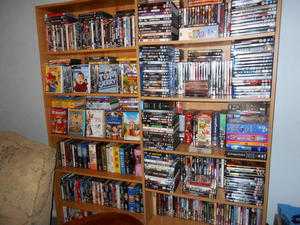 Large box of 75 dvd039s