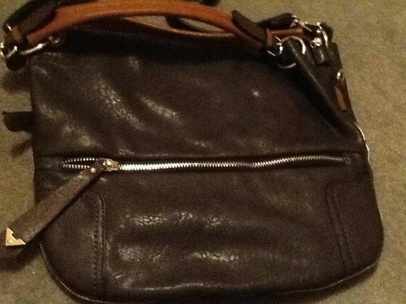 Large brown handbag