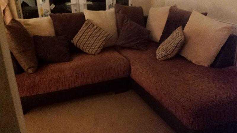 Large comfortable corner sofa